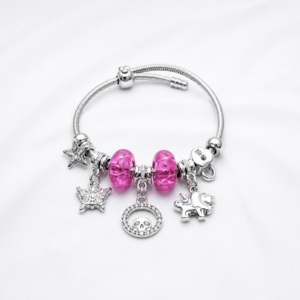 Pulsera de pandora rosa