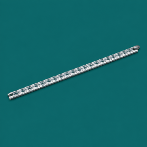 Pulsera de acero gris
